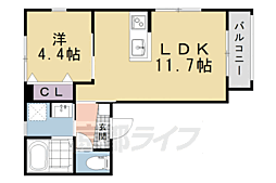 京都市営烏丸線 北大路駅 徒歩28分 2階/-