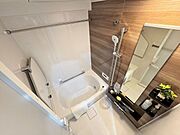 ユニットバスも新規交換。キレイなお風呂で疲れをリフレッシュ。 