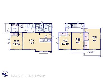 間取り：図面と異なる場合は現況を優先