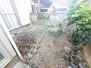 そんなに大きくはないけれど、お庭が持てるのが持家の魅力。 