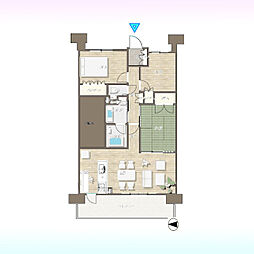 物件画像 D‘グラフォートレイクタウン D館