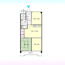間取図画像 3LDK