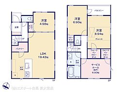 見沼区春岡 2棟 1号棟