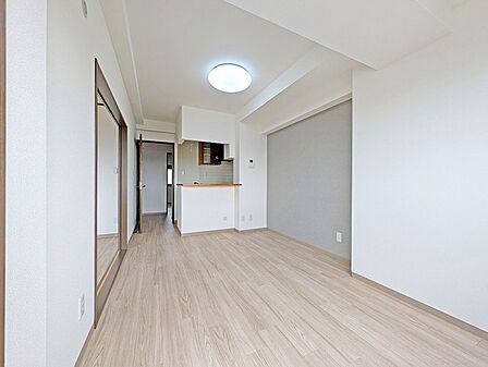 ご家族みんながゆったりくつろげる広々リビング。