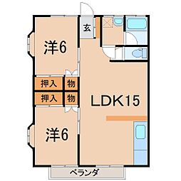 コーポＦＫ　Ｂ棟 2階