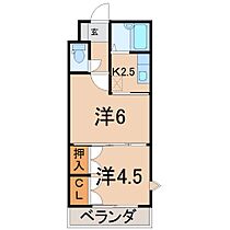 メゾンレジェンス 102 ｜ 福島県福島市宮代字乳児池（賃貸アパート2K・1階・30.10㎡） その2