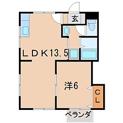 ノースフィールド 1階