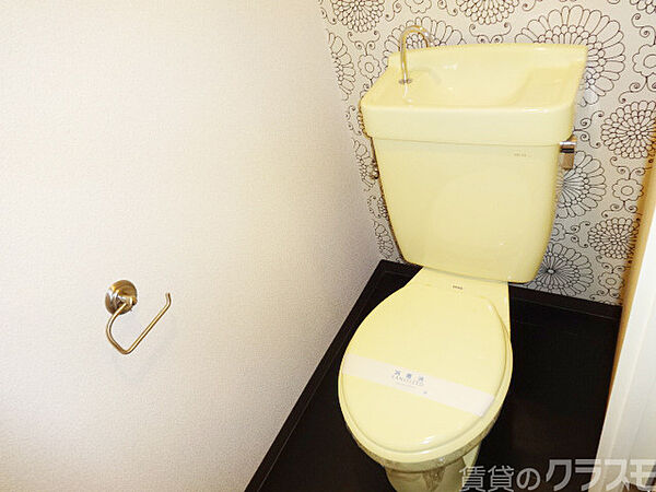 画像8:トイレもアクセントクロス付き☆細部までこだわりが感じます。♪