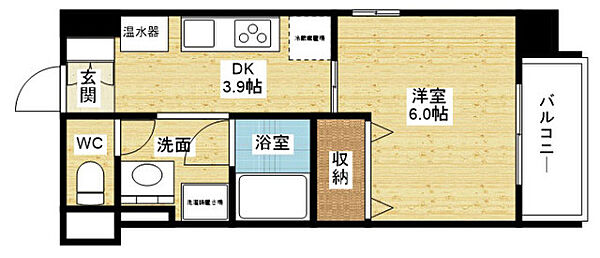 第17関根マンション ｜大阪府吹田市南金田2丁目(賃貸マンション1DK・3階・24.99㎡)の写真 その2