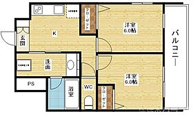 エステムプラザ江坂公園IIライズ  ｜ 大阪府吹田市垂水町3丁目（賃貸マンション2K・4階・36.85㎡） その2