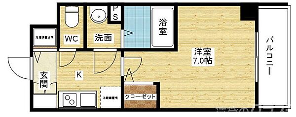 エスリード大阪クレストコート ｜大阪府大阪市西淀川区御幣島2丁目(賃貸マンション1K・2階・22.64㎡)の写真 その2