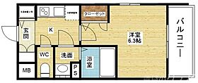 エスリード新大阪グランファースト  ｜ 大阪府大阪市東淀川区東中島4丁目（賃貸マンション1K・7階・21.35㎡） その2