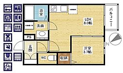 REGIES姫島I 1階/-