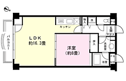 ファミール・ヴィラ強羅四番館 1LDKの間取図画像