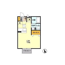 間取図画像 ワンルーム