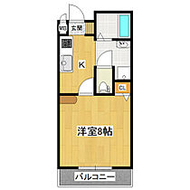 茨城県つくば市春日3丁目（賃貸マンション1K・2階・24.99㎡） その2