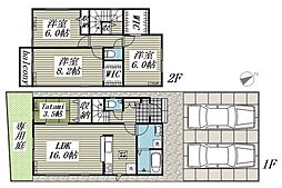 Ｓｕｍａｉ−ｔｏ八王子市大楽寺町01 4LDKの間取り