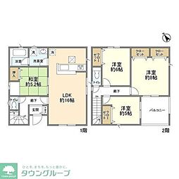 Kolet八王子川口#17 4LDKの間取り