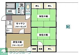 ハイムブドウ園 3DKの間取図画像