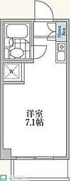 PARKTERRACE相模原 ワンルームの間取図画像