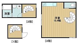 Soar ワンルームの間取図画像