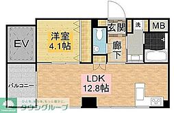 KEN・GRACE練馬 1LDKの間取図画像
