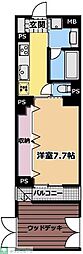 ラ・ヴィスタ西新宿2 1Kの間取図画像