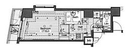 ガラ・ステーション四谷三丁目 1Kの間取図画像