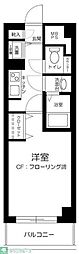 メゾン・ド・ヴィレ荻窪 1Kの間取図画像