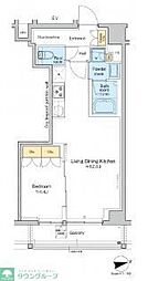 RESIDENCEKLENJI 1LDKの間取図画像