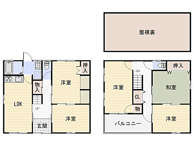 間取り：間取図