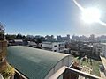 最上階、高台の...