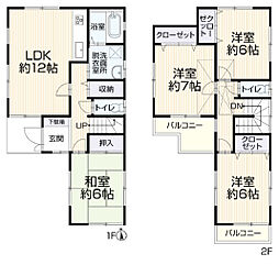 物件画像 松戸市下矢切　中古戸建　南道路で日当り良好