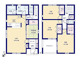 物件画像 市川市下貝塚2丁目　新築戸建　全12棟の大型分譲2号棟