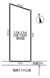 物件画像 市川市八幡6丁目　売地　更地渡し