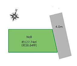 物件画像 市川市宮久保5丁目　売地　約74坪、現況更地