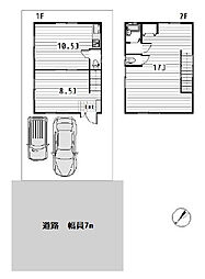 物件画像 市川市中国分2丁目　中古戸建　駐車場2台可