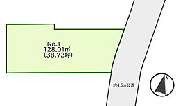 物件画像 KEIWA-TOWN大野町3丁目　建築条件付売地　東側公道面