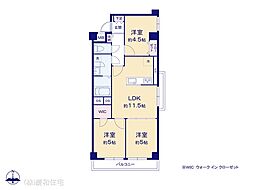 間取図画像 3LDK