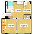 永利ハイツ4階4.5万円