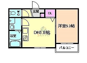 オールウェイズ豊中  ｜ 大阪府豊中市稲津町3丁目（賃貸アパート1DK・2階・28.75㎡） その2