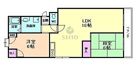 てしまハイツ  ｜ 大阪府豊中市原田元町1丁目（賃貸マンション2LDK・2階・66.10㎡） その2