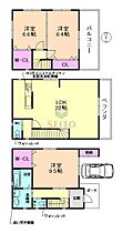 大阪府豊中市北条町3丁目（賃貸一戸建3LDK・1階・109.26㎡） その2