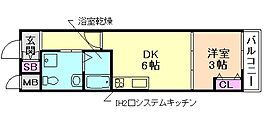 ガゼルノア加島I  ｜ 大阪府大阪市西淀川区竹島3丁目（賃貸アパート1DK・3階・27.00㎡） その2