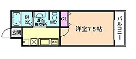 ノイヴェル野里  ｜ 大阪府大阪市西淀川区野里2丁目（賃貸アパート1K・2階・21.42㎡） その2