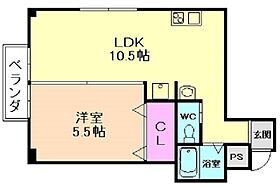 サンハイツ塚本  ｜ 大阪府大阪市淀川区塚本2丁目（賃貸マンション1LDK・4階・34.00㎡） その2