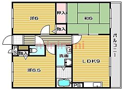 フレーバーフラッツ 3LDKの間取図画像