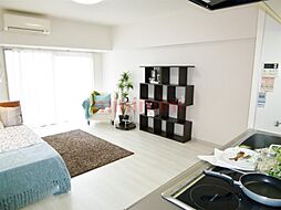 協同レジデンス摂津富田 7階1Kのリビング/ダイニング