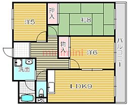 カーサフェリーチェ 3LDKの間取図画像