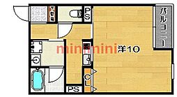 i-FLAT 1Kの間取図画像